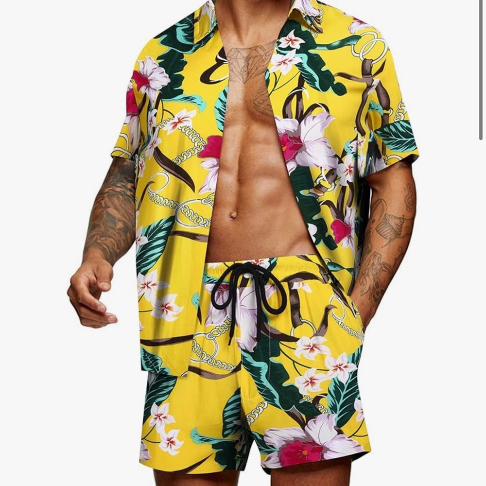 Summer short and polo set